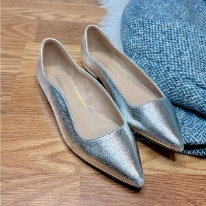 BCBGeneration Silver Flats